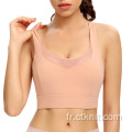 soutiens-gorge de sport crop top